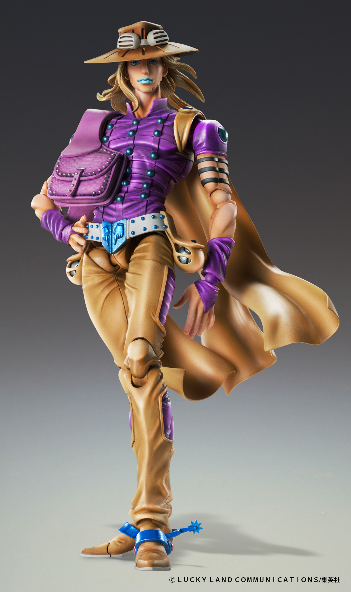 JoJo's Bizarre Adventure Part.VII Steel Ball Run - Super Action Statue Gyro Zeppeli -Ver1.5-