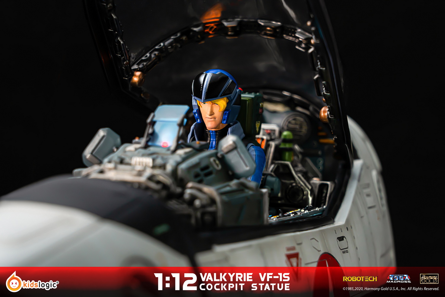 ST18 1/12 Robotech Macross Valkyrie VF-1S Cockpit Statue