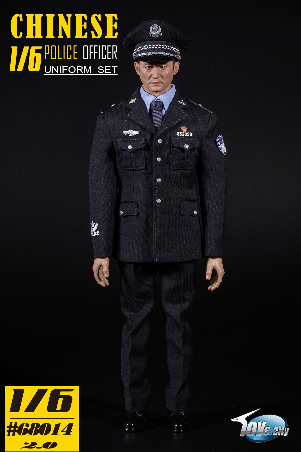 1/6 Chinese Police Office Uniform Set 2.0