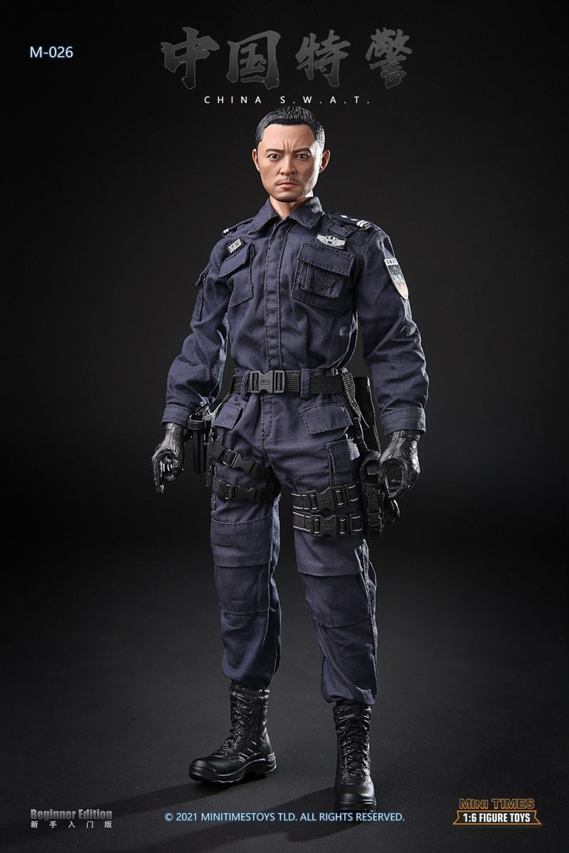 1/6 Chinese SWAT movable doll
