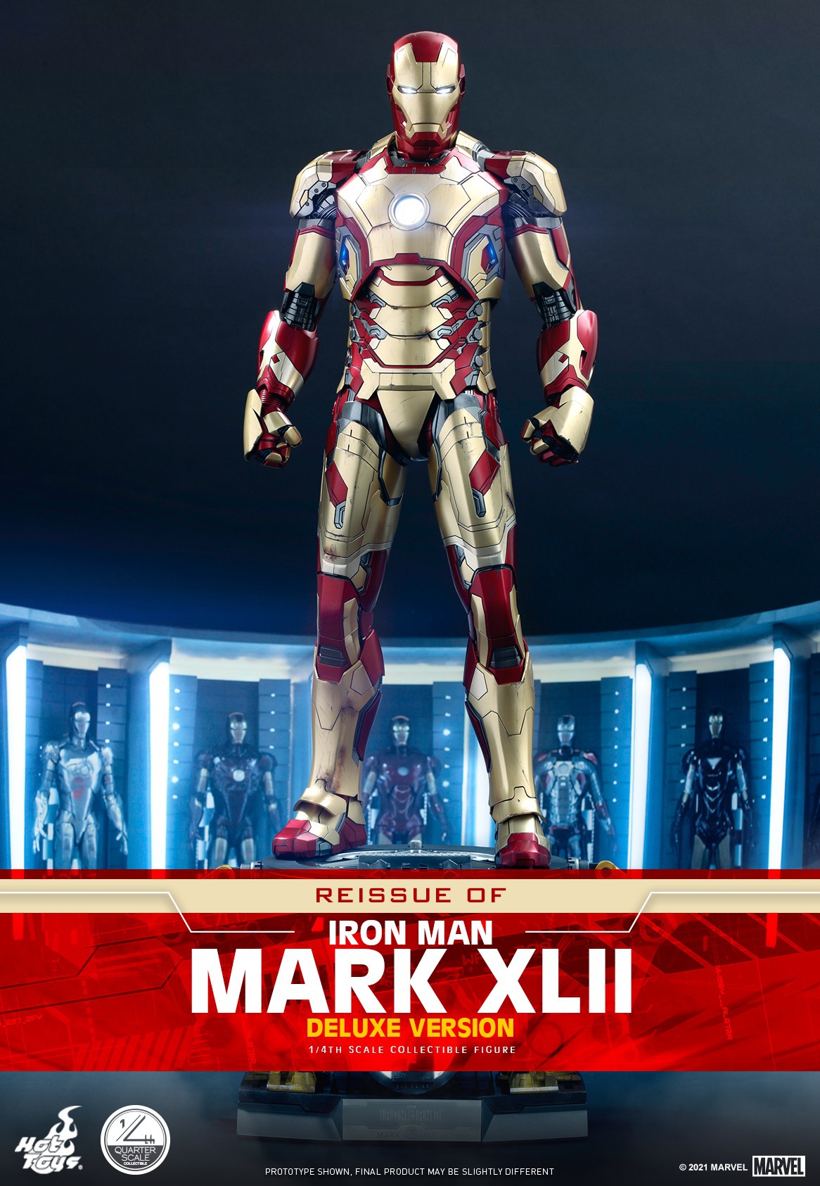 Iron Man MARK 42 (Deluxe) 1/4
