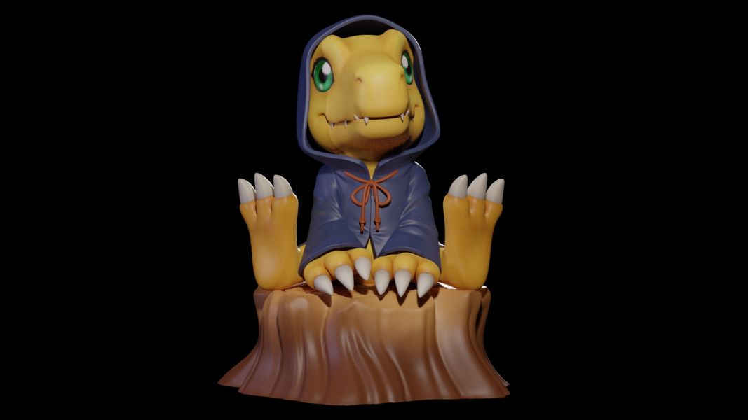 Agumon & Barumon - Digimon