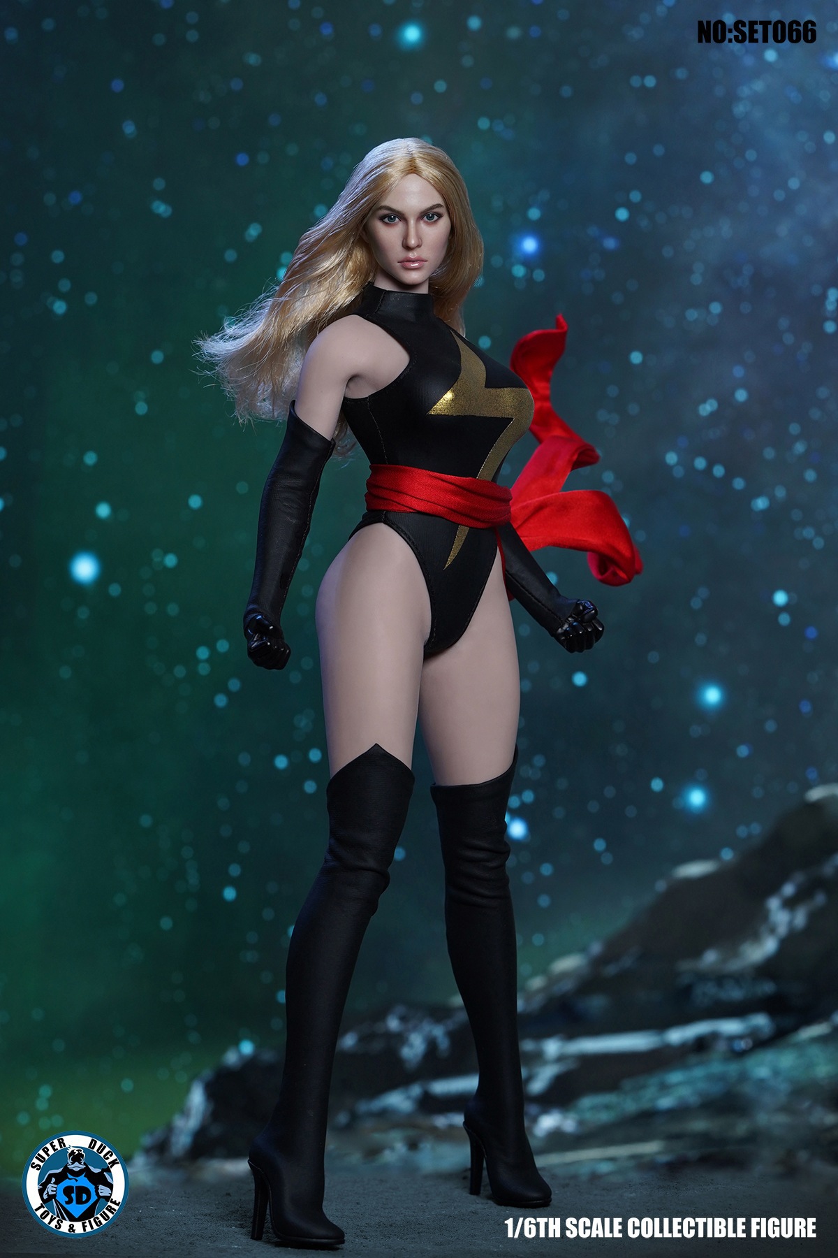 COSPLAY Surprise Supergirl Head Sculpture Clothing Accessories Set066