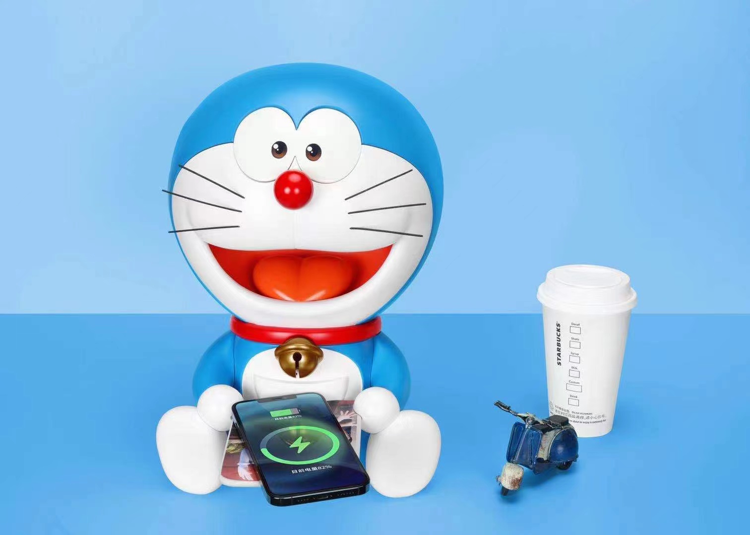 Doraemon wireless charging station