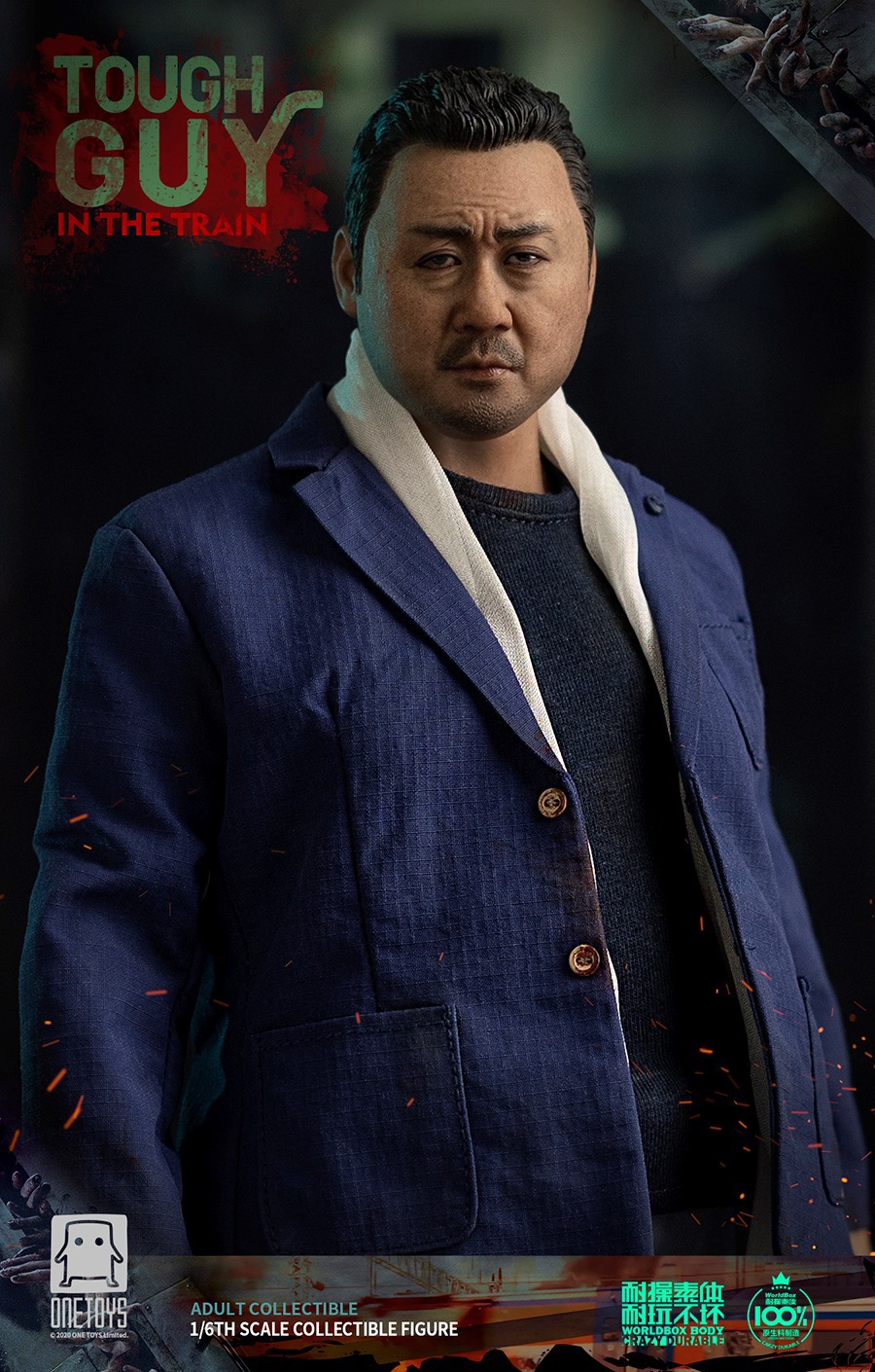 Tough Guy In The Train 1/6
