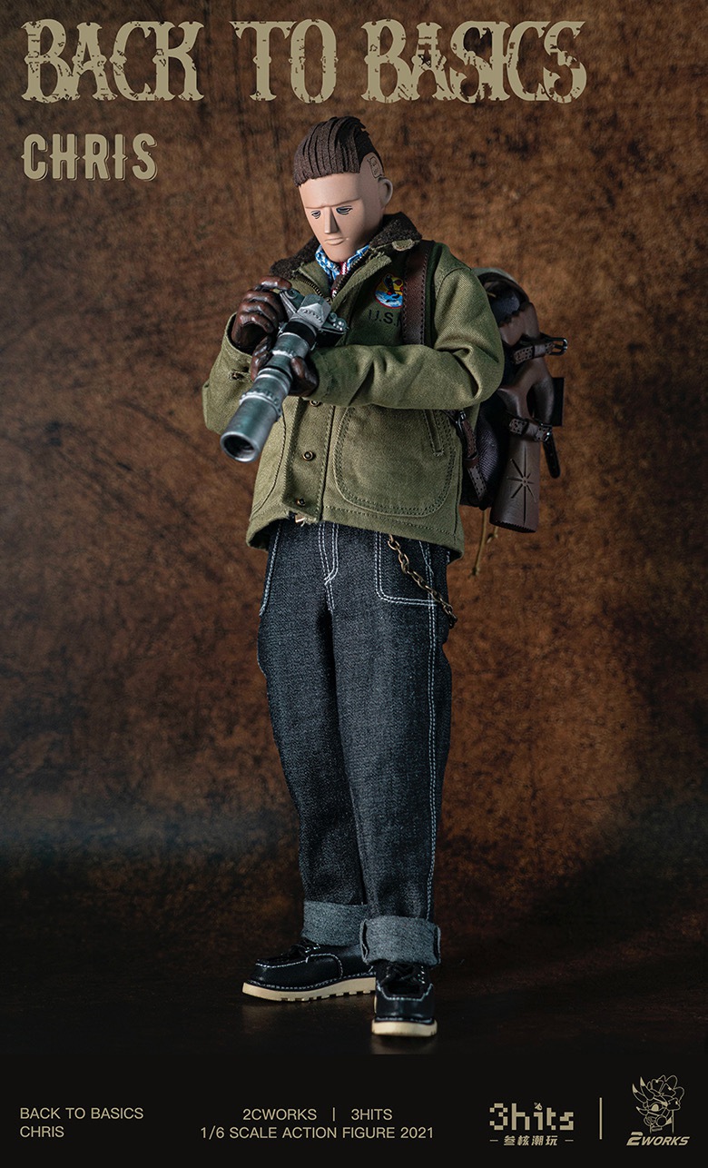 Trendy doll battlefield photographer - CHRIS 1/6