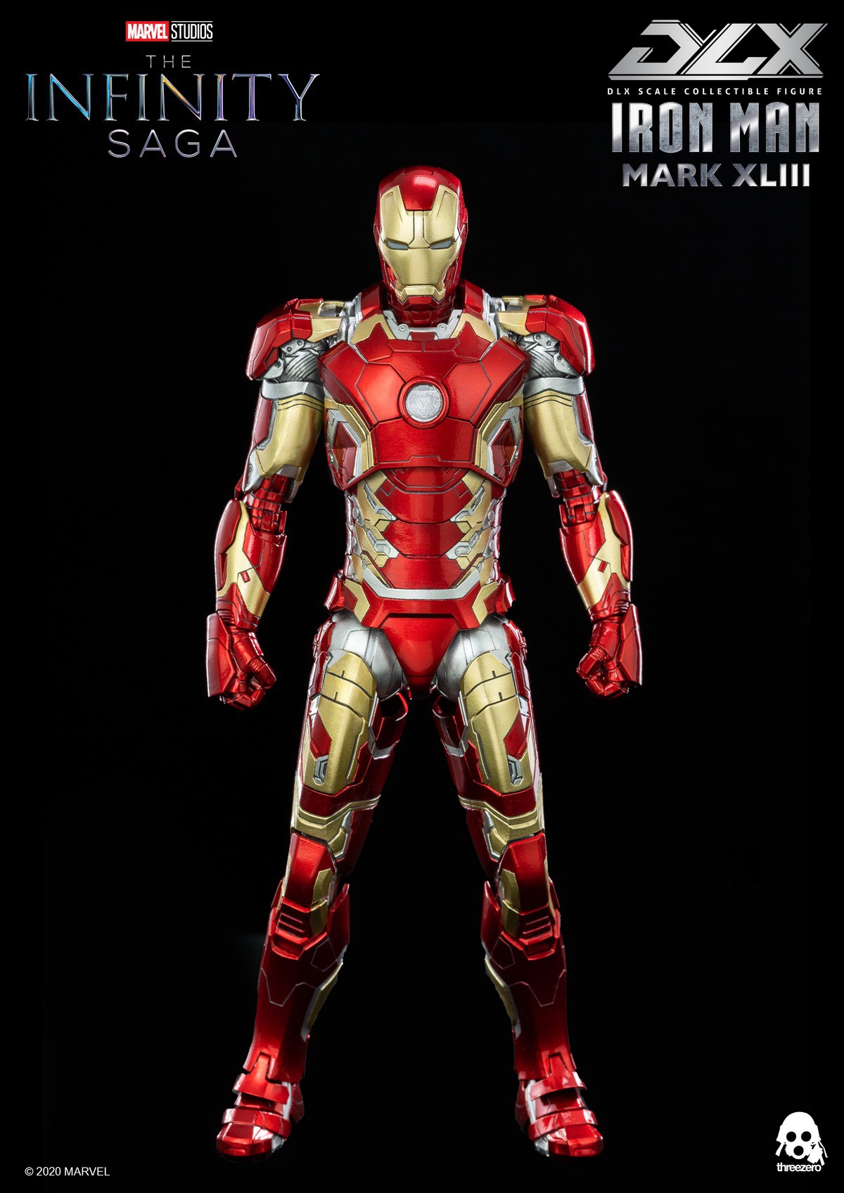 6.5 inch DLX level-Iron Man Mark 43