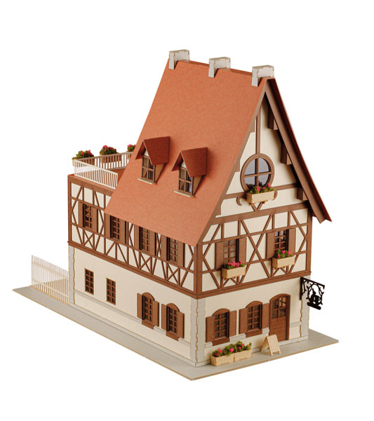 Ani-tecture: 02 Is the order a rabbit?? Rabbit House (Big!) 1/80 Paper Kit