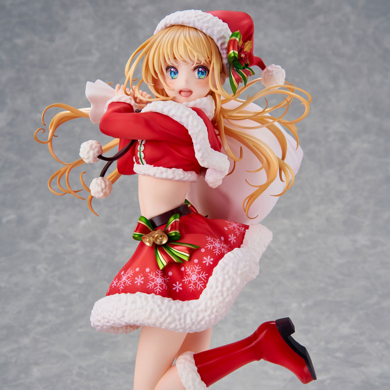 Morikura En's Illustration Santa Girl