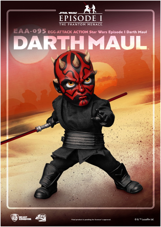 Egg Attack Star Wars: The Threat of Ghosts - Darth Maul