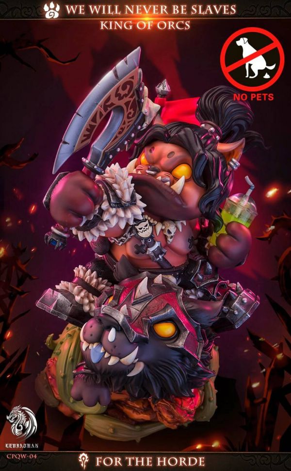 World of Warcraft Roaring Meow Statue