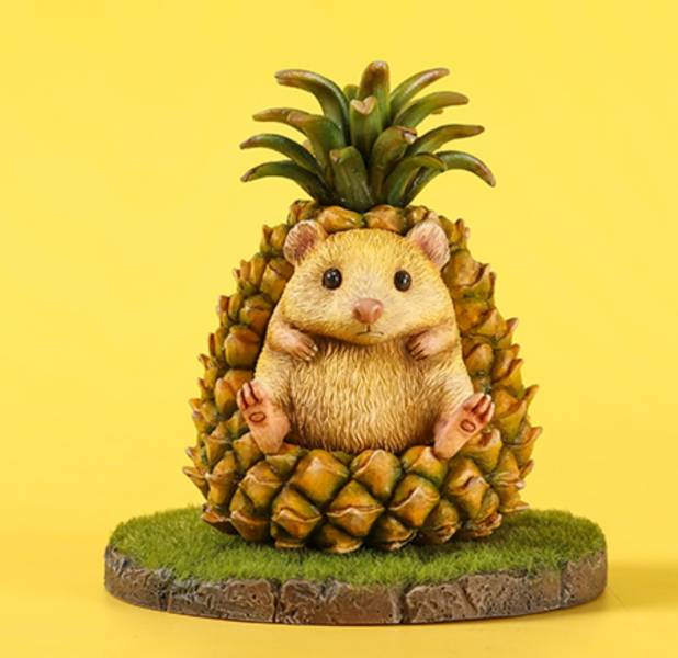 Pineapple Hedgehog / Eggplant Penguin Tide Play