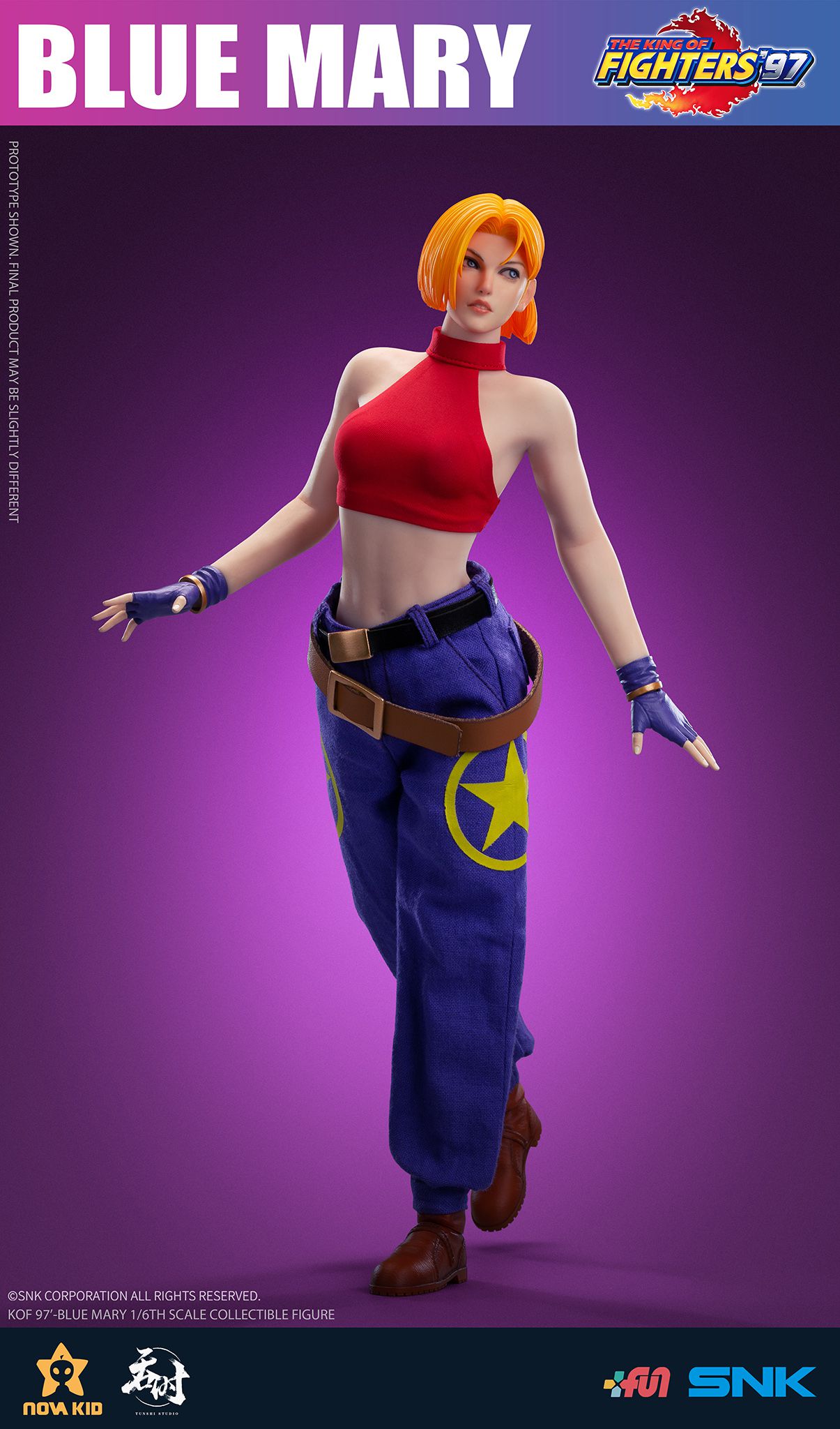 Blue Mary (King of Fighter 97) 1/6