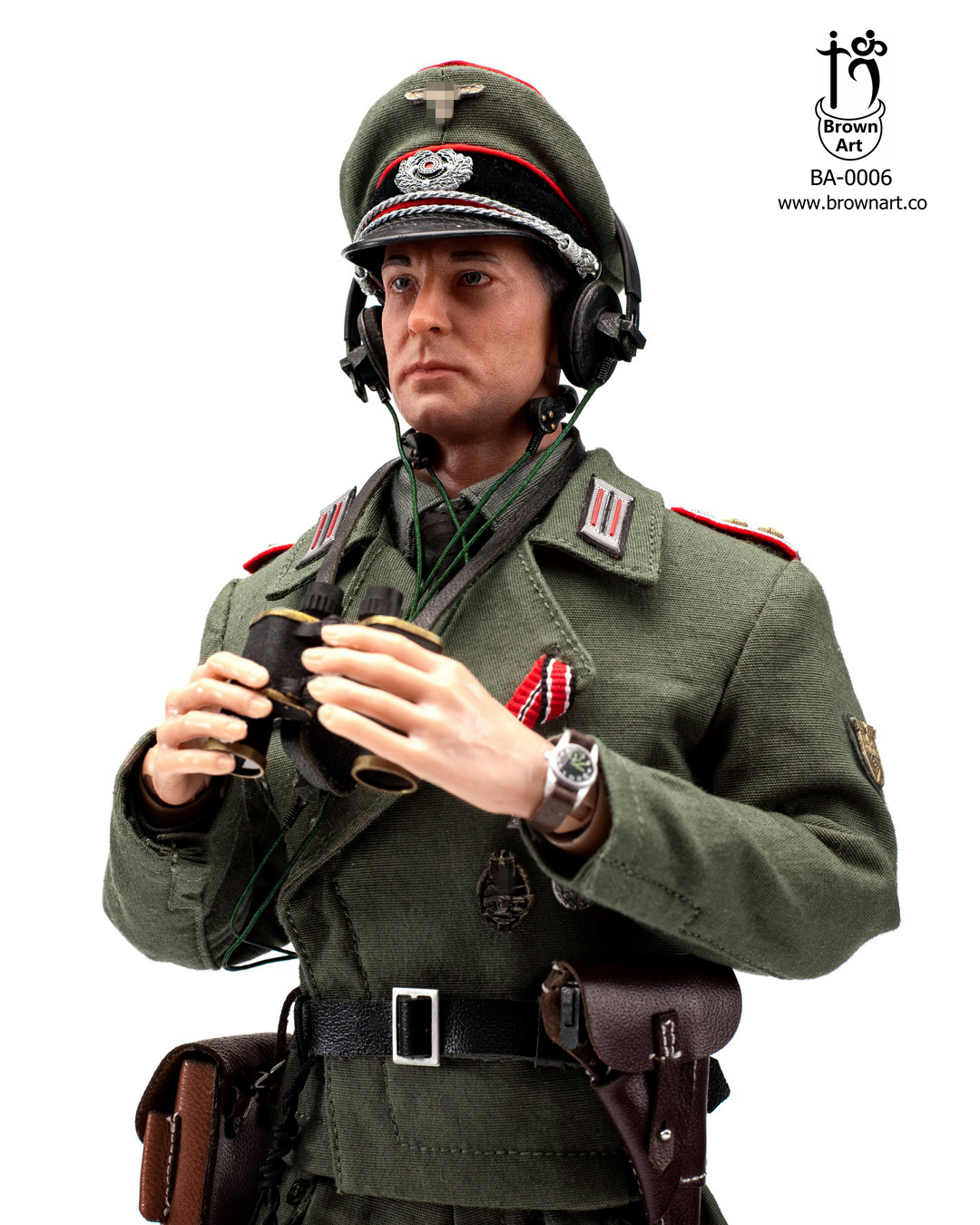 WWII German Armored Captain 1/6