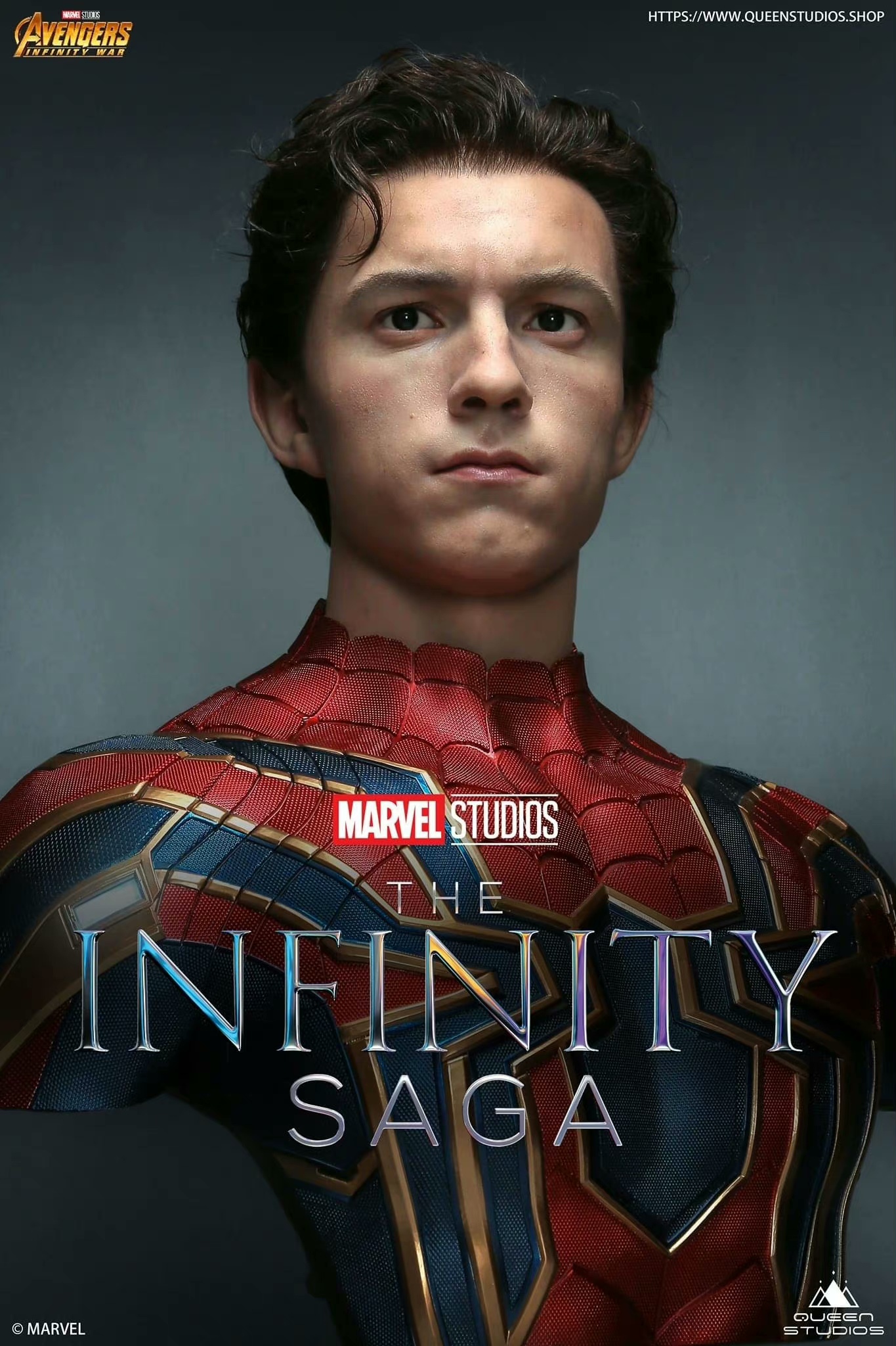 Iron Spider-Man Bust 1/1