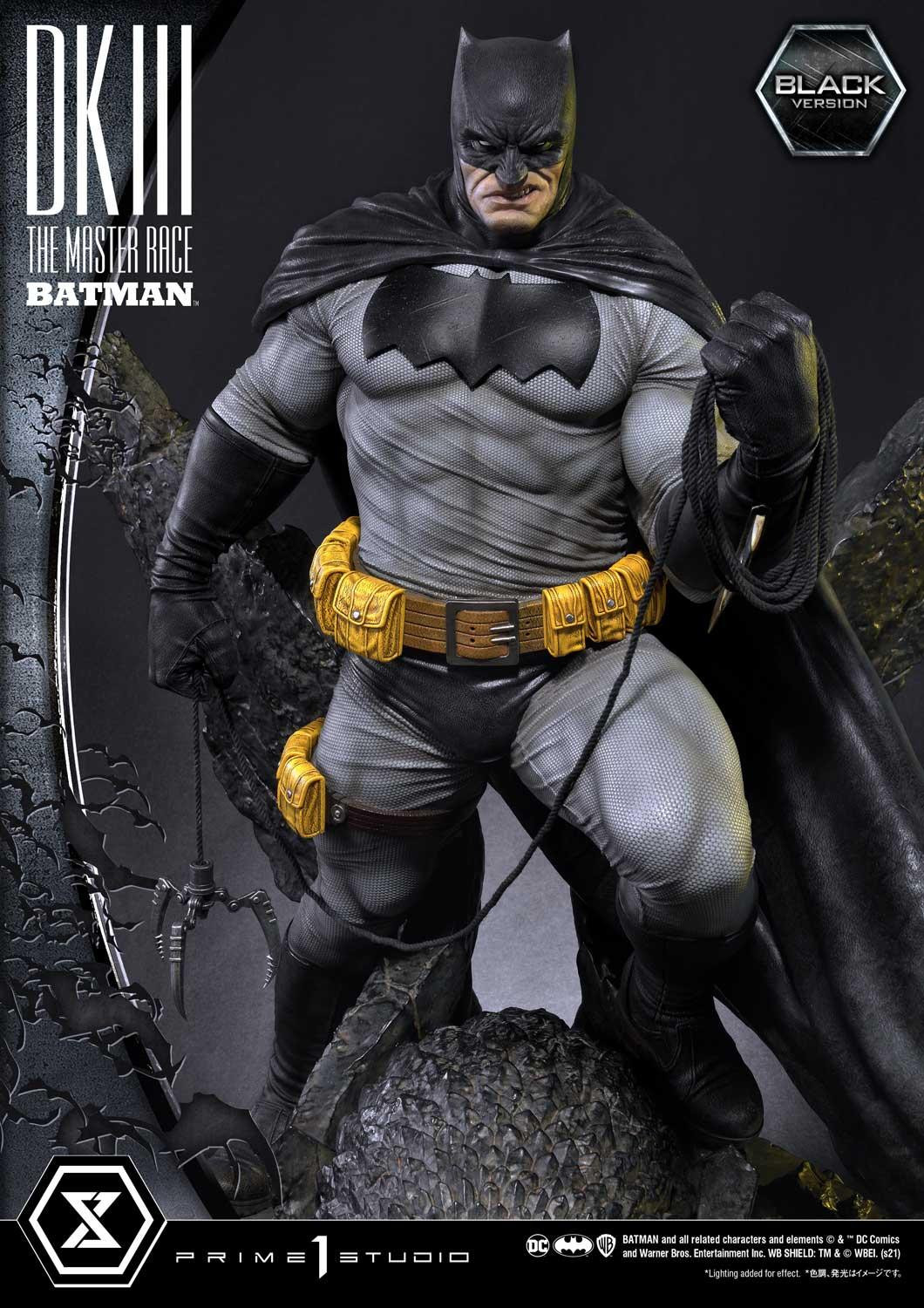 Batman Dark Knight III The Master Race (Comics) Batman Black Version