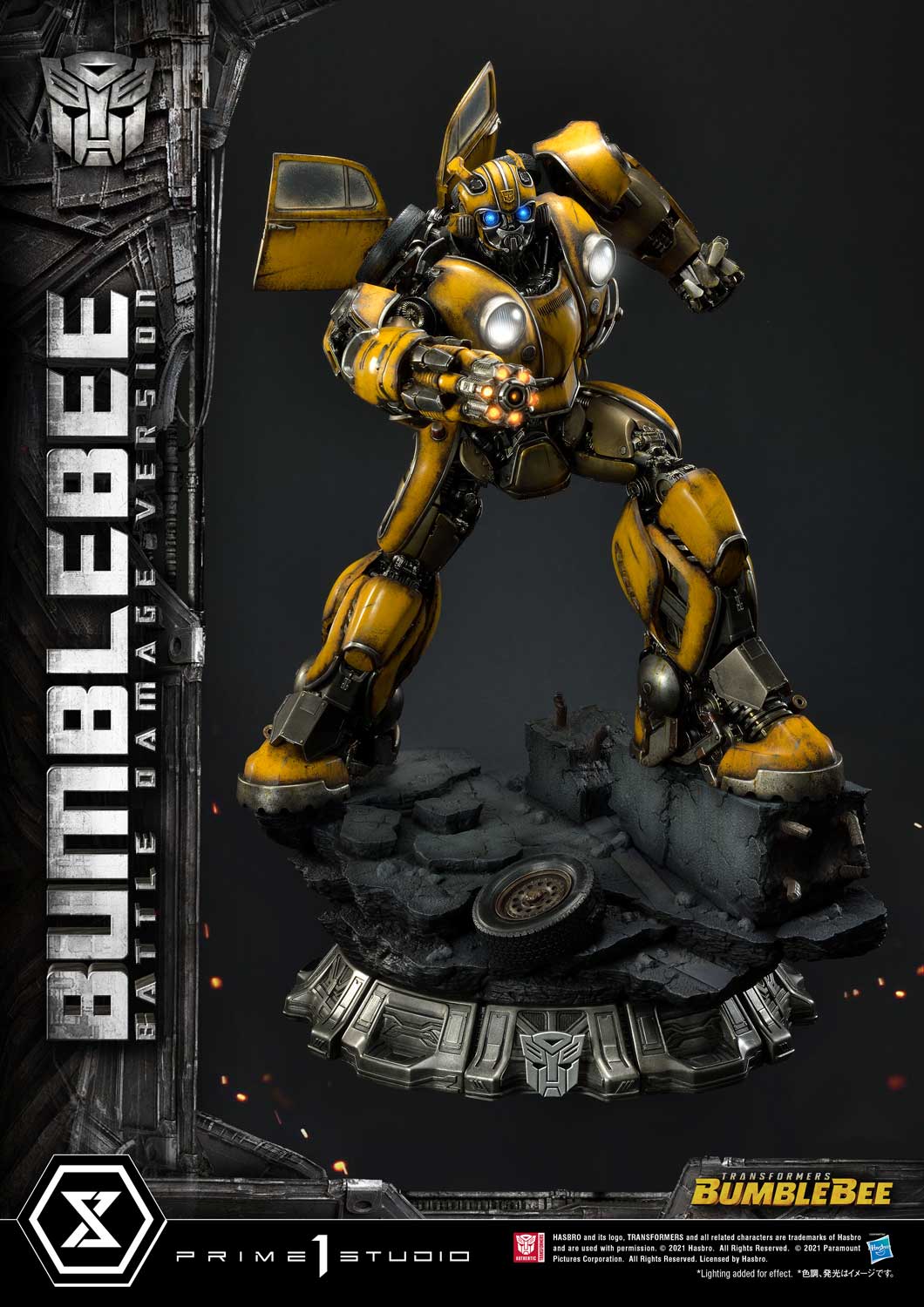 Transformers Bumblebee Battle Damaged Version