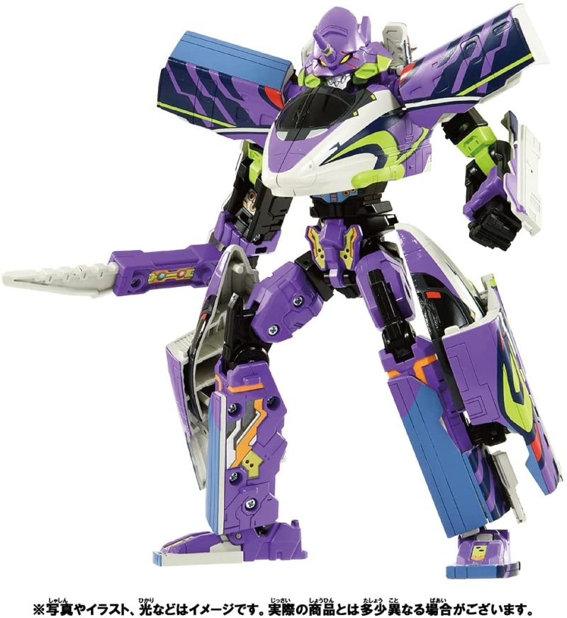 Transformed Robo Shinkansen Z Mimiskay TYPE EVA