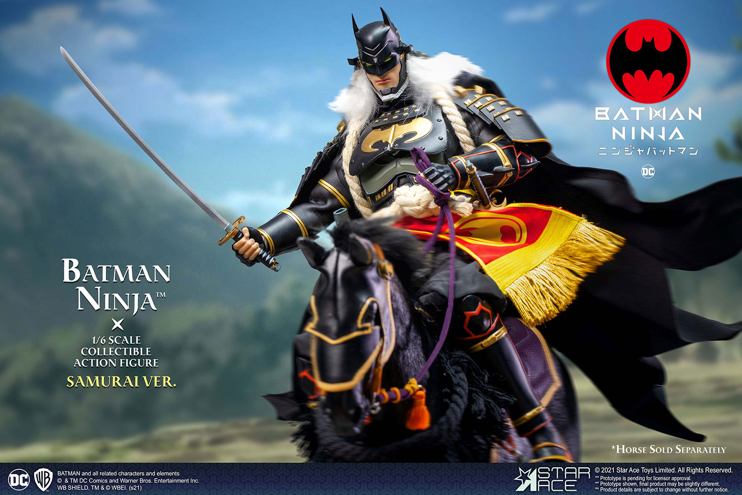 Ninja Batman 2.0 (Deluxe Version with Horse)