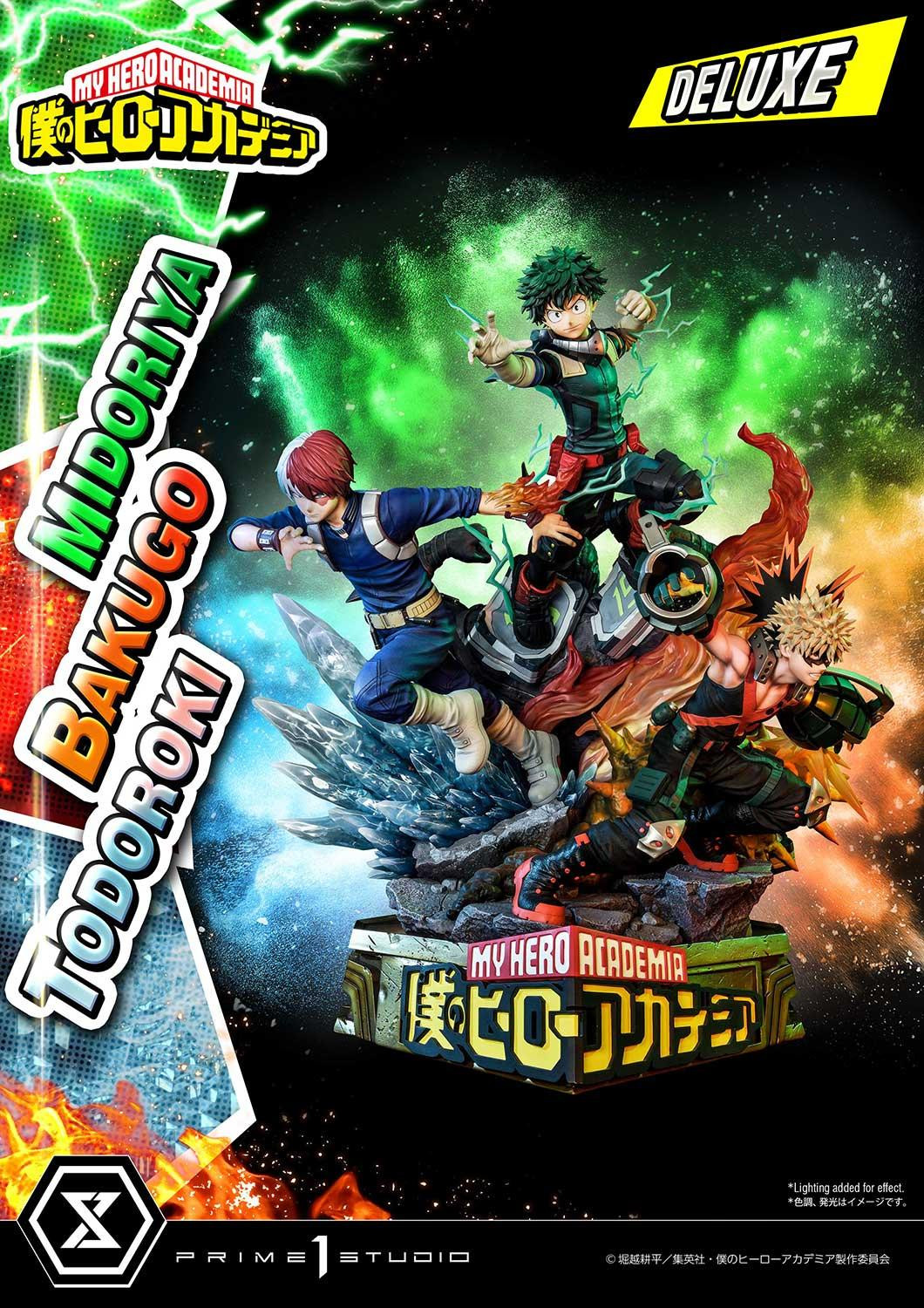 My Hero Academia Midoriya, Bakugo & Todoroki DX