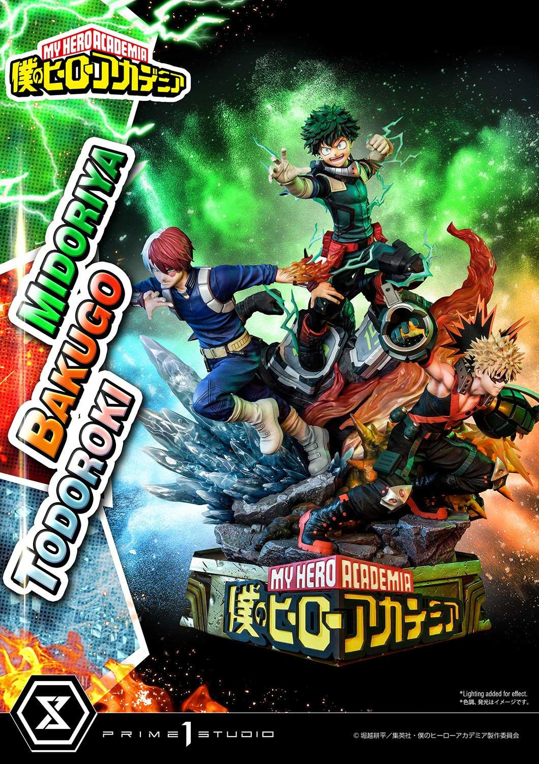 My Hero Academia Midoriya, Bakugo & Todoroki