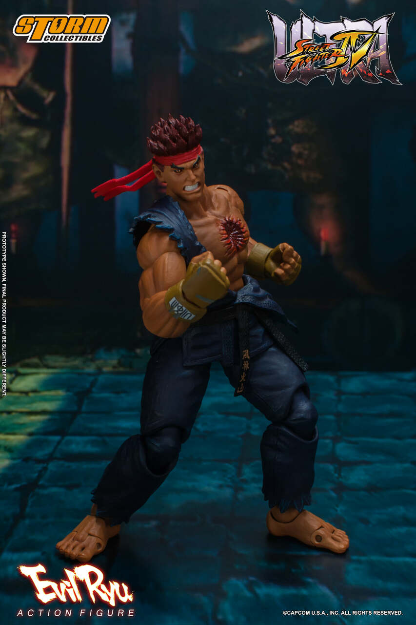Street Fighter IV 1/12 Evil Ryu