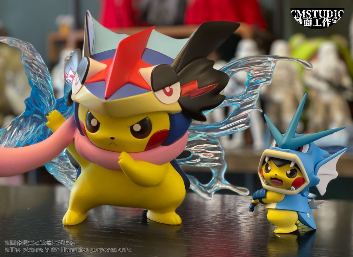Greninja x Pikachu - Pokemon