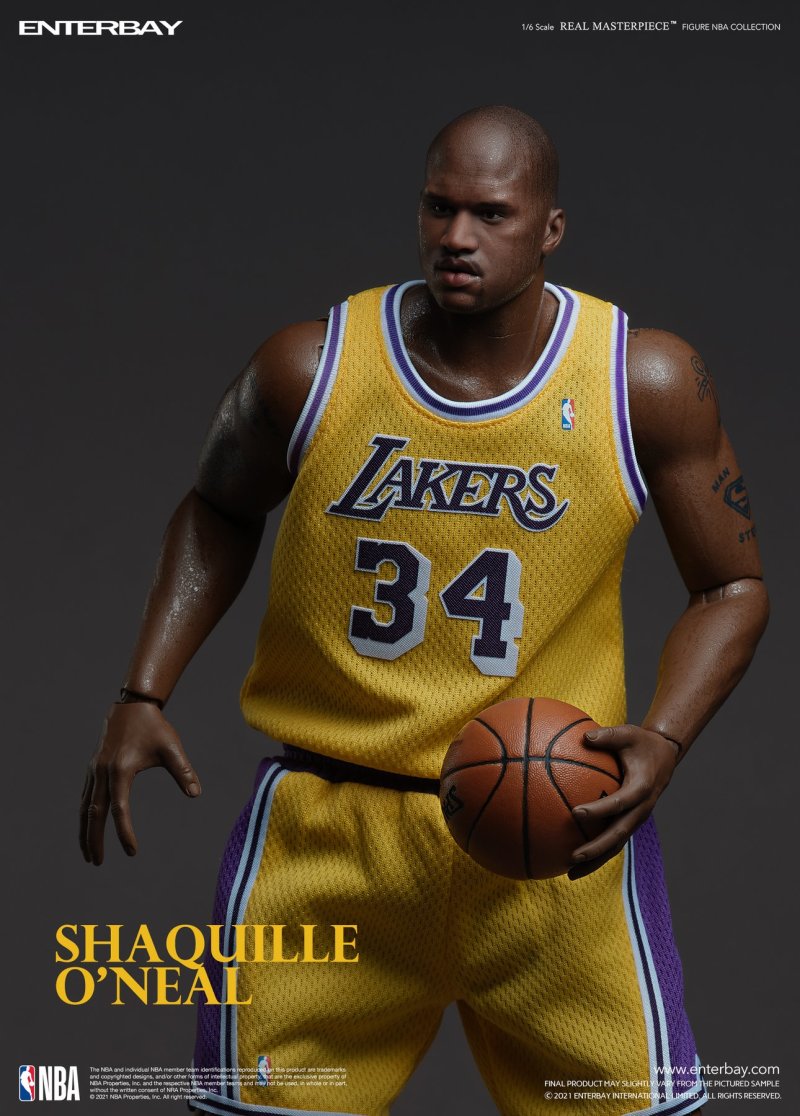 NBA Real Masterpiece Shaquille O'Neal (Lakers Home)
