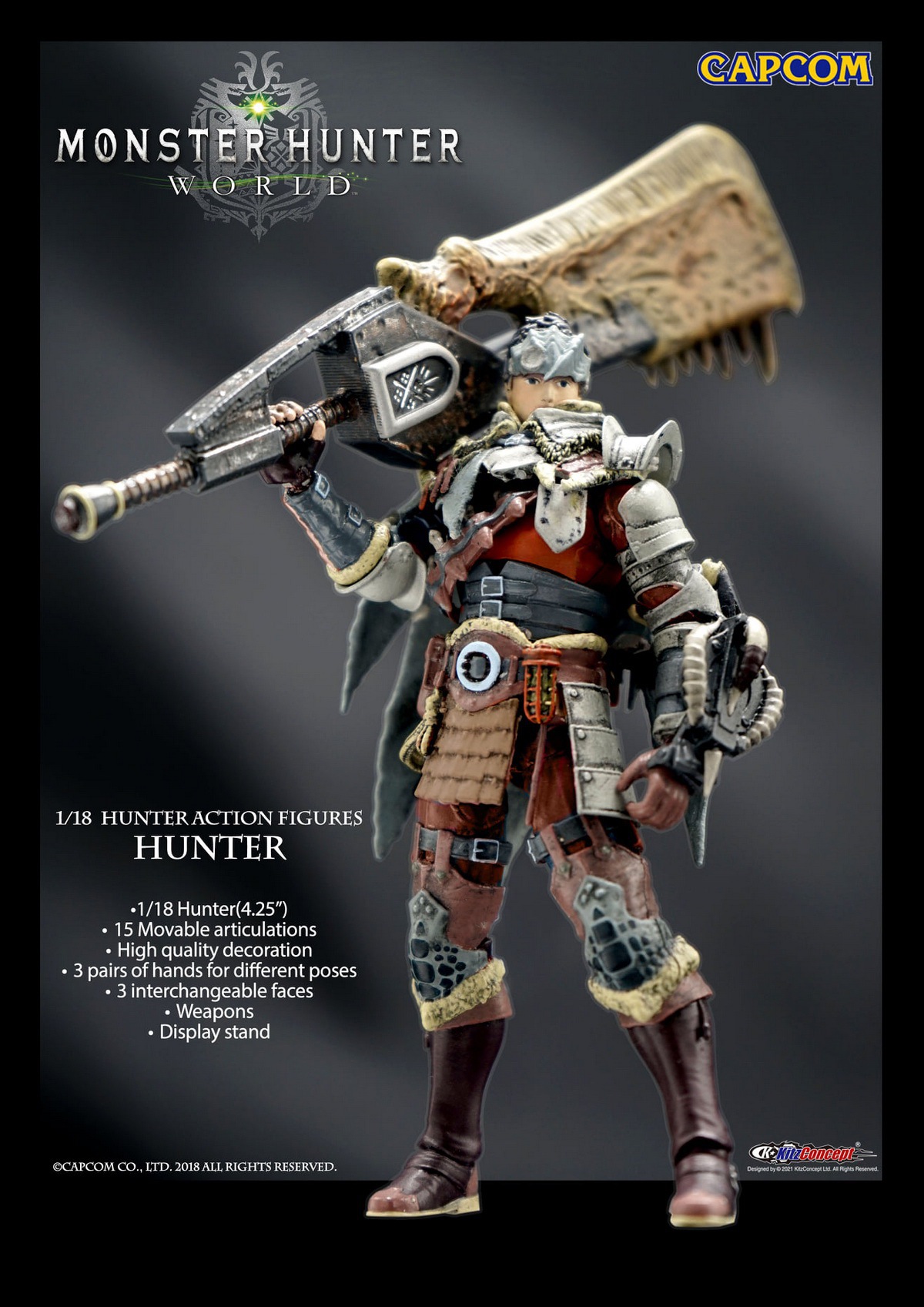 Capcom - Monster Hunter: World - Hunter 1/18