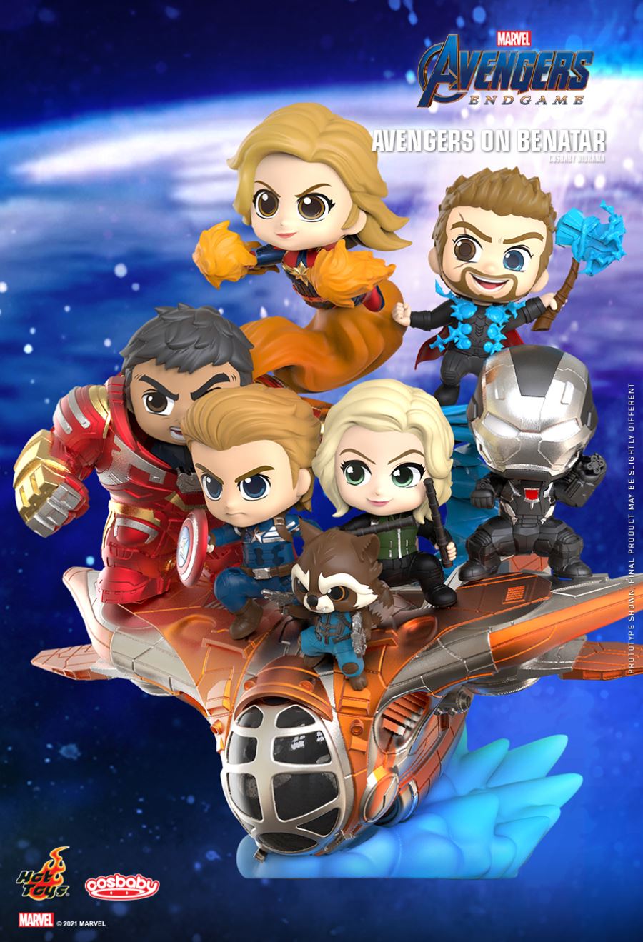 AVENGERS: ENDGAME AVENGERS ON BENATAR COSBABY DIORAMA