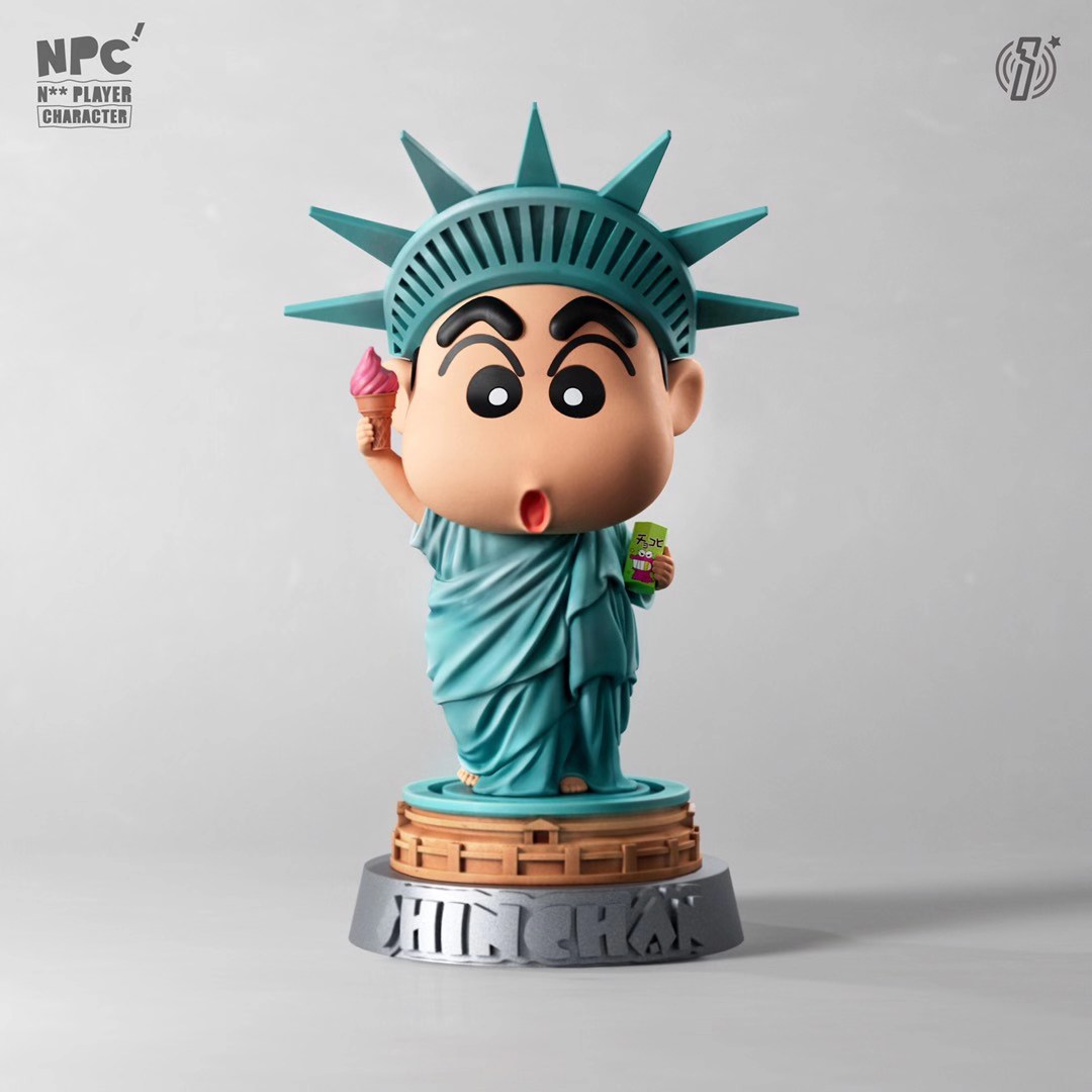 Shinchan Statue of Liberty