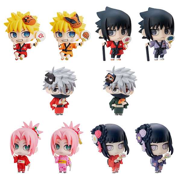 Chimi Mega 10th Anniversary Project Petit Chara Land NARUTO Shippuden 10th Anniversary Celebration is Starting datteba yo!