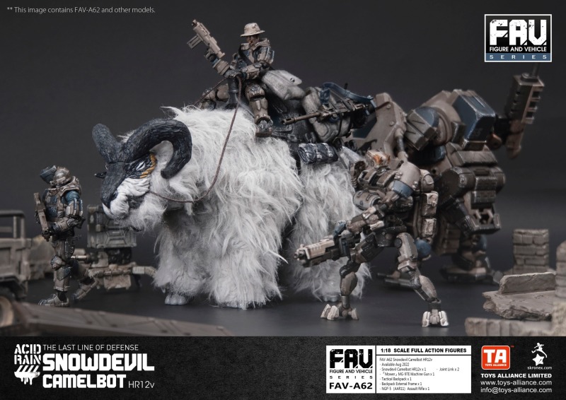 Acid Rain FAV-A62 Snowdevil Camelbot HR12v