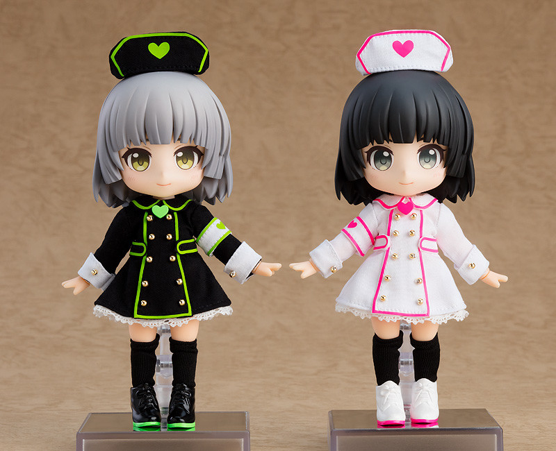 Nendoroid Doll: Outfit Set (Nurse - Black & Nurse - White)