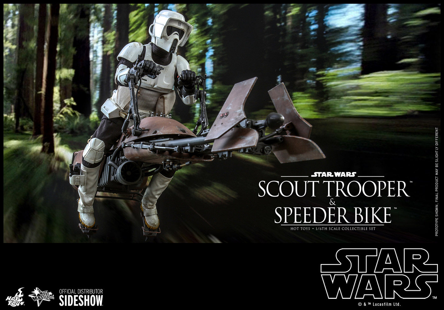 Scout Trooper and Speeder Bike