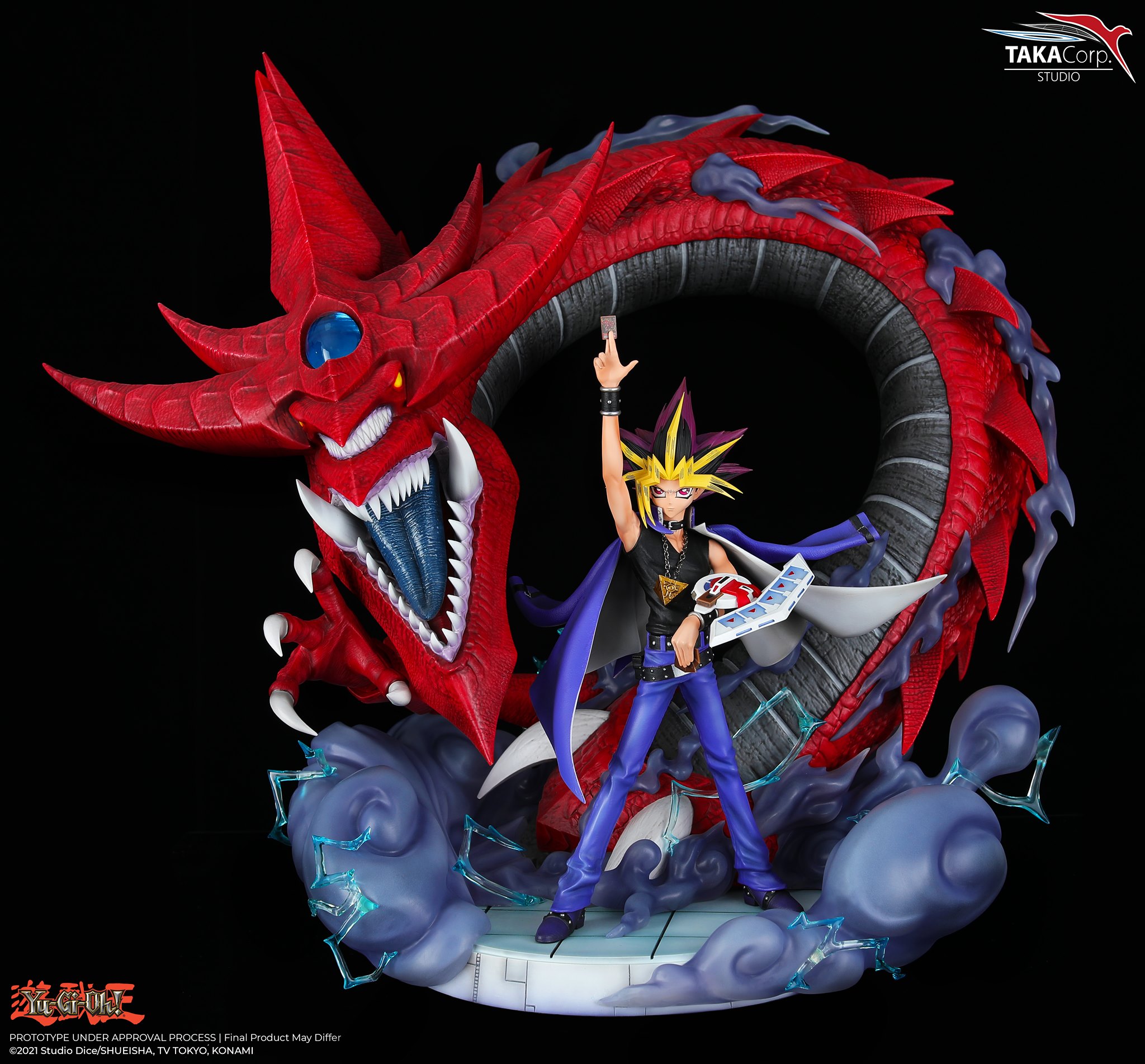 Yami Yugi & Slifer - Yu-Gi-Oh!