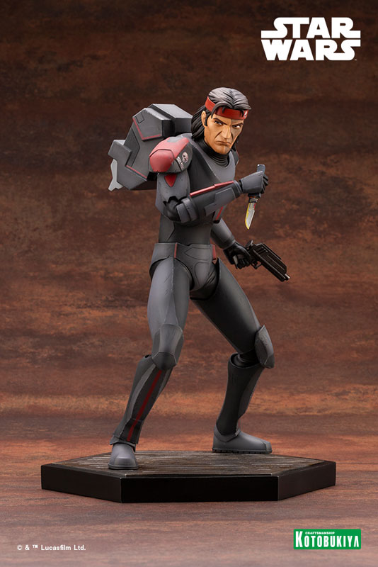 ARTFX Star Wars Bad Batch Hunter THE BAD BATCH 1/7