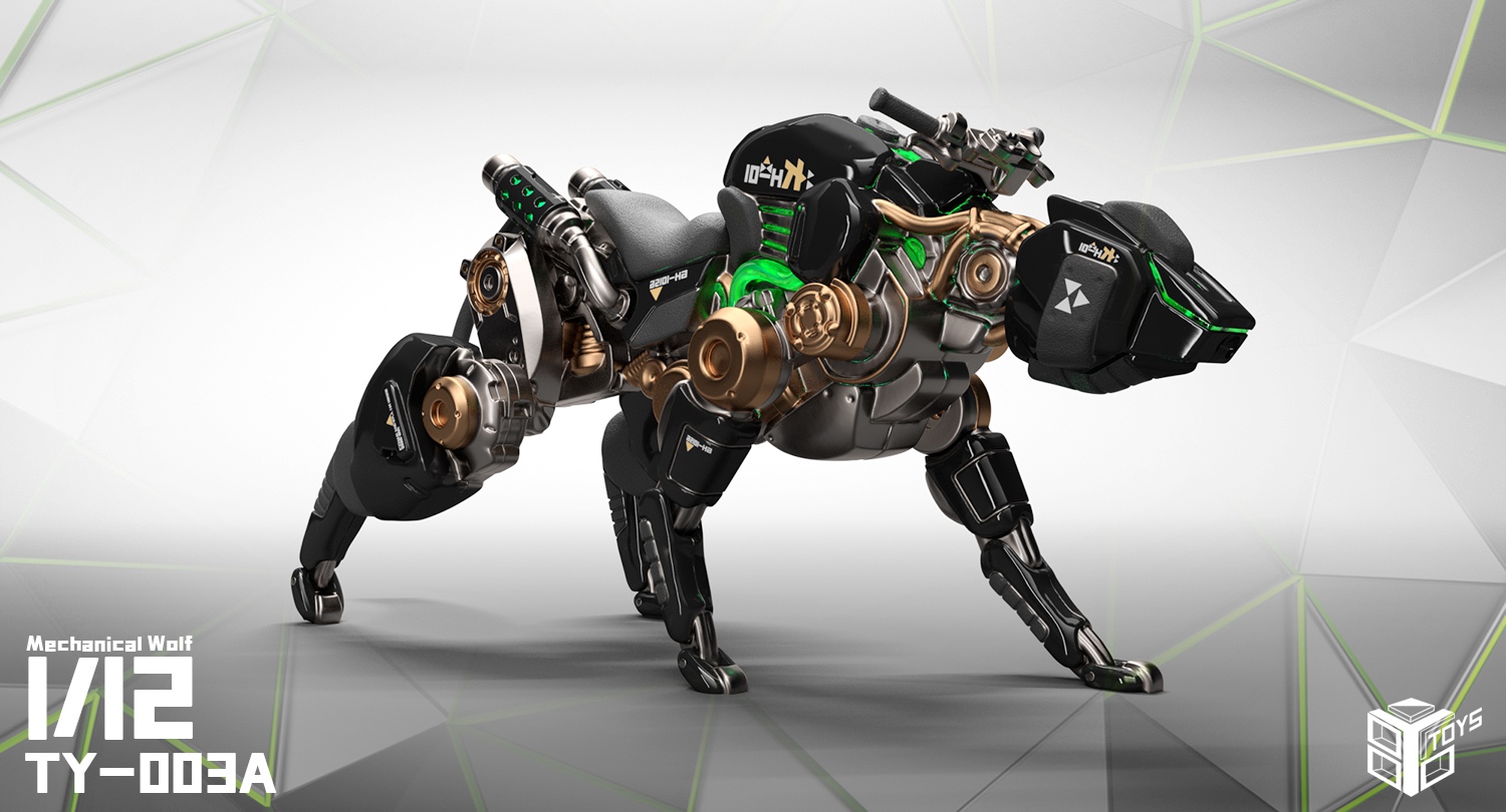 Mechanical Wolf 1/12