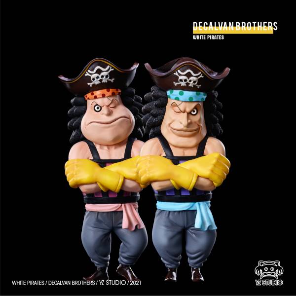 Decalvan White Pirates - One Piece