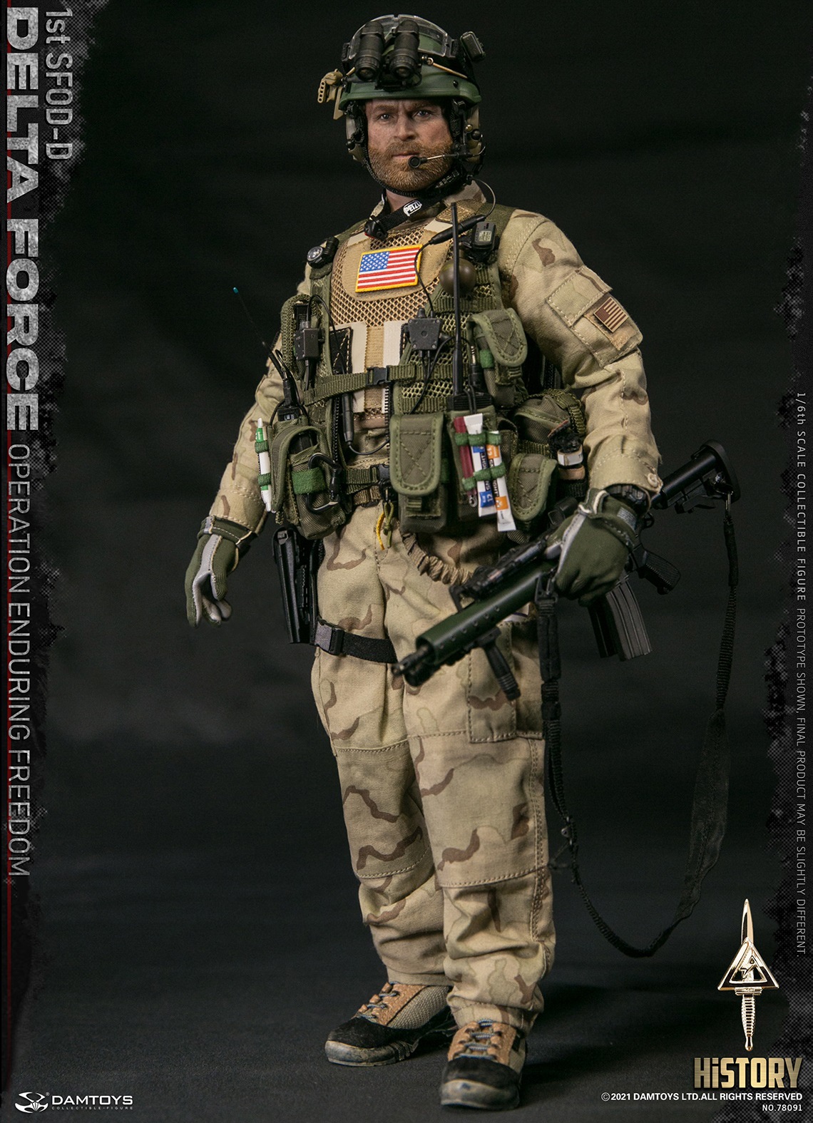 DELTA FORCE 1st SFOD-D Operation Enduring Freedom 1/6