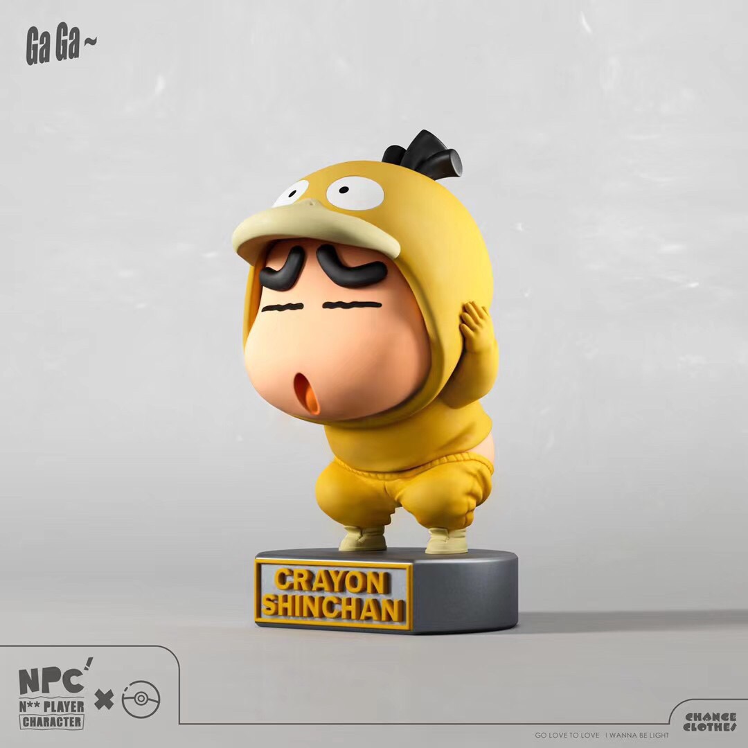 Psyduck x Shinchan