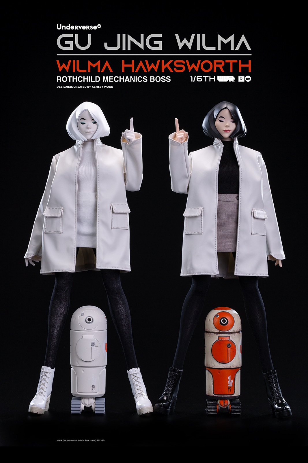 WWR 2 - WILMA HAWKSWORTH & GU JING WILMA 1/6 