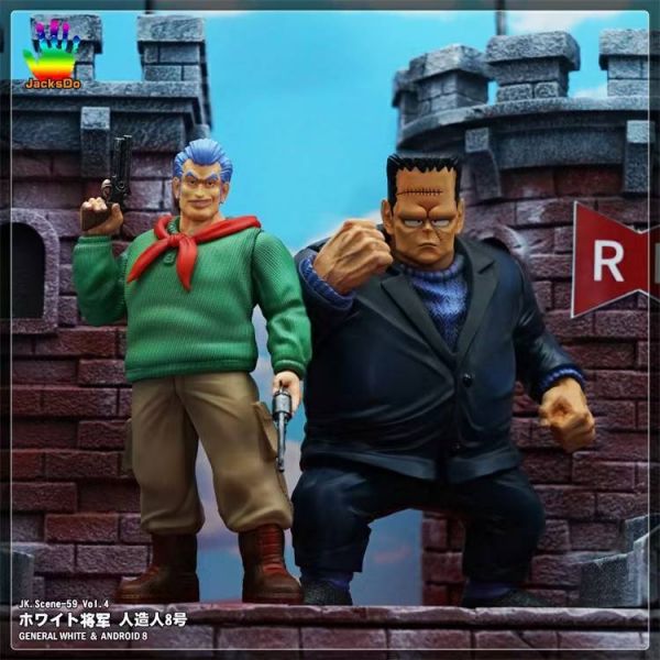 Ribbon Legion member - General White and Cyborg No. 8