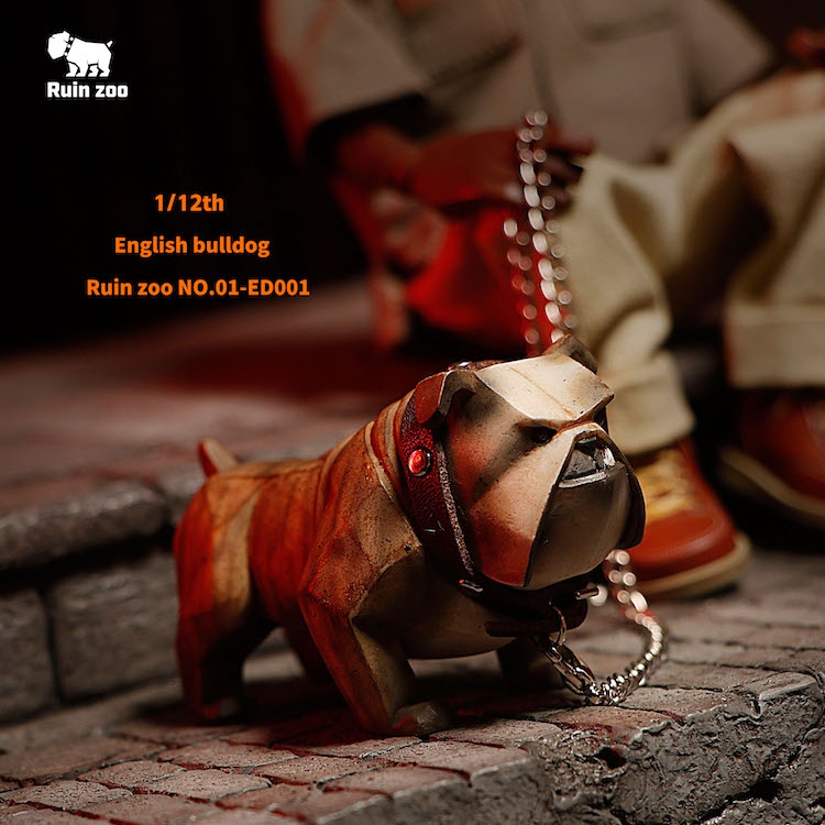 Ruin English Puppy Figure 1/12