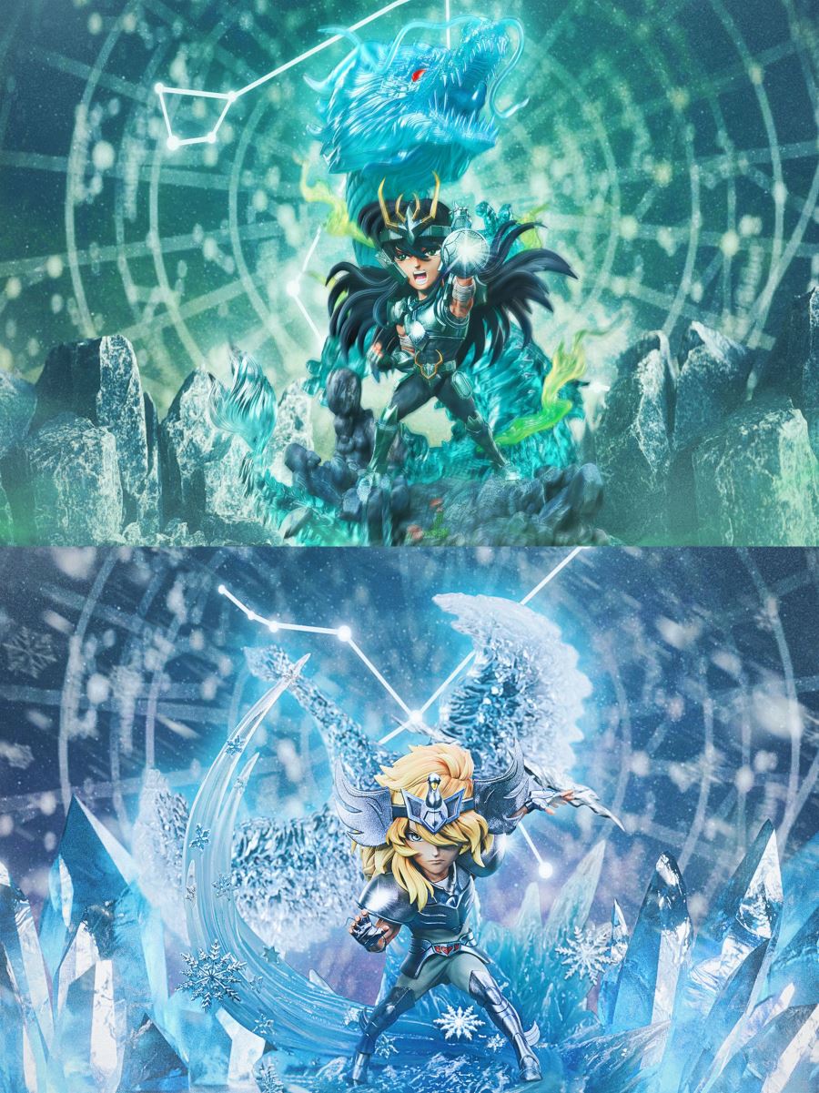 Hyoga / Shiryu – Saint Seiya