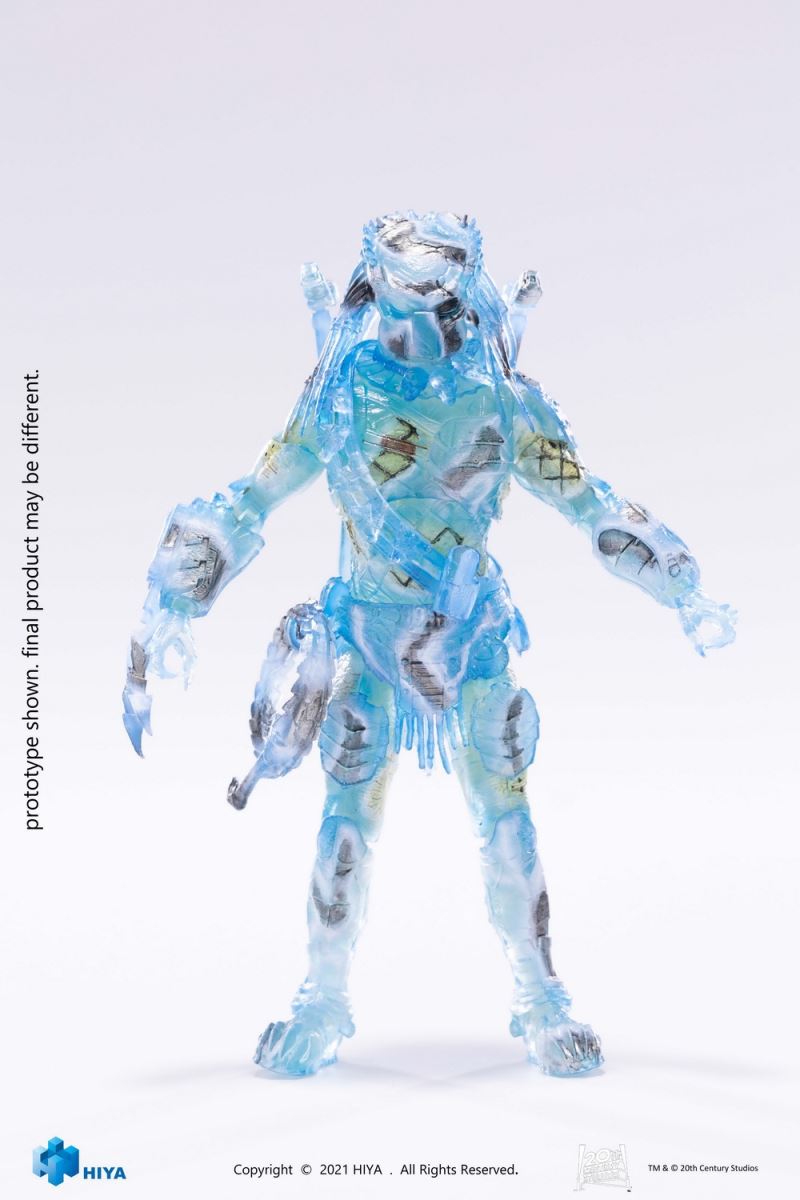 Extreme Mini Series 1/18 Alien vs. Predator 2 Translucent Lone Wolf Iron-Blooded