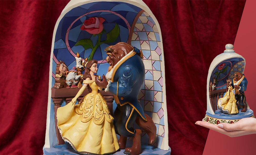 Beauty and the Beast Rose Dome