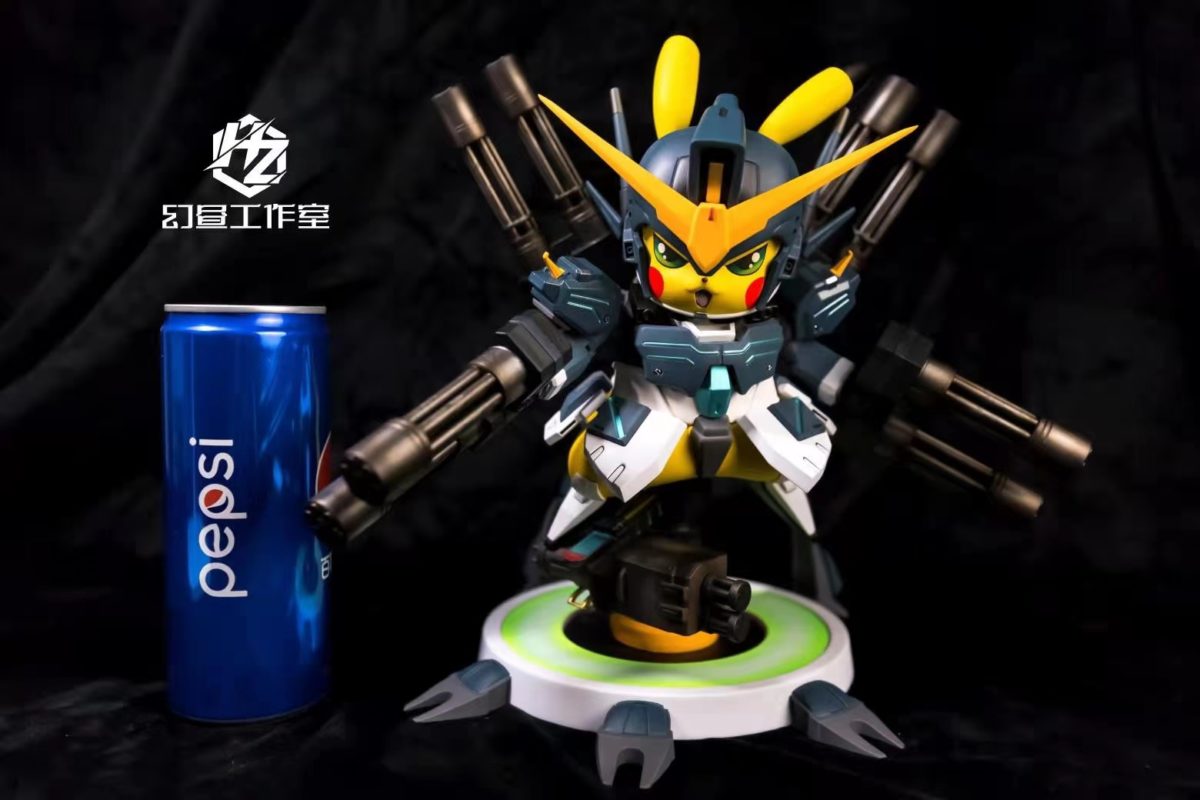 Pikachu x Gundam Heavyarms