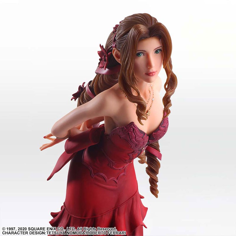 Final Fantasy VII Remake STATIC ARTS Aerith Gainsborough -Dress Ver.-