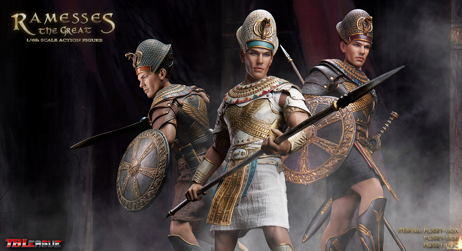 Egyptian Pharaoh - Ramses II 1/6